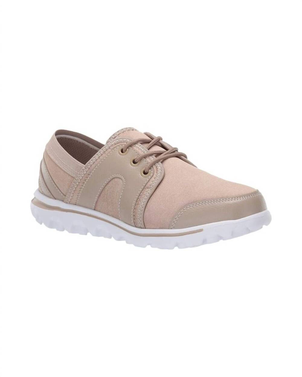 NEW PROPET women's olanna lug sole sneaker in beige